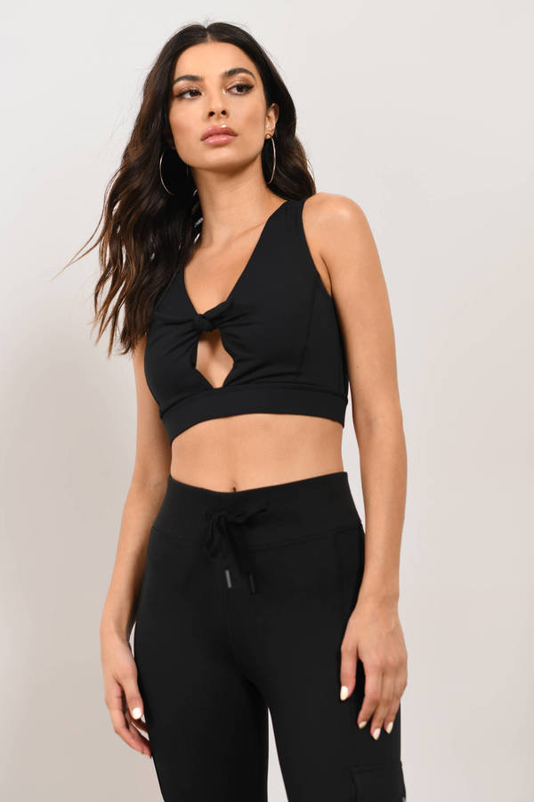 Karen Crop Top - Black