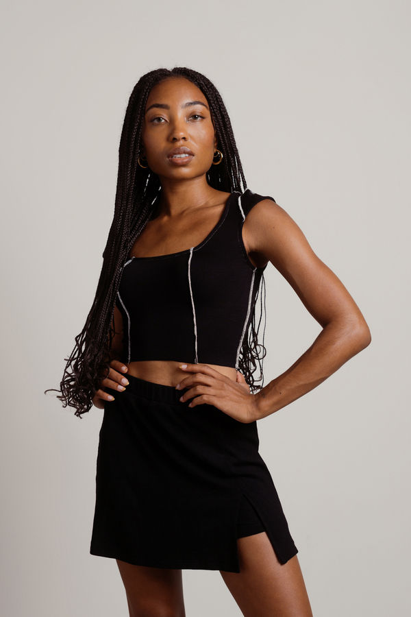 Not My Problem Tank Top - Black