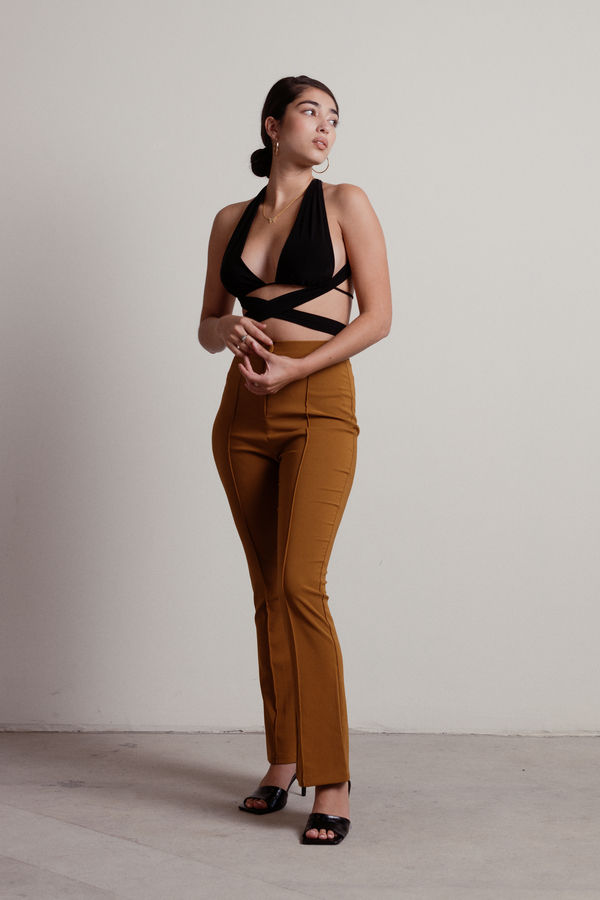 Ossia Crop Top - Black