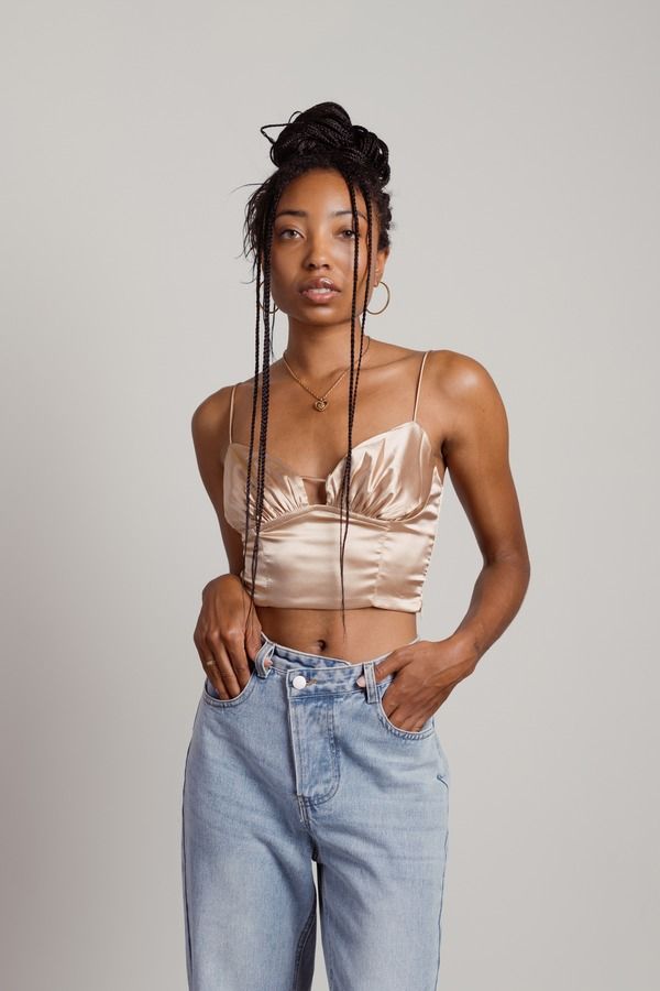 Better Love Crop Top - Brown