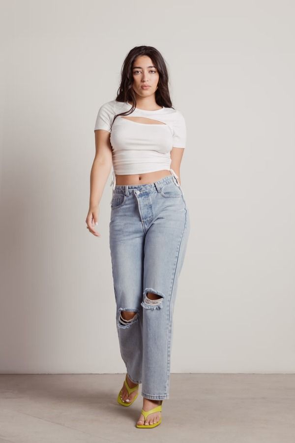 Free Ticket Crop Top - Ivory