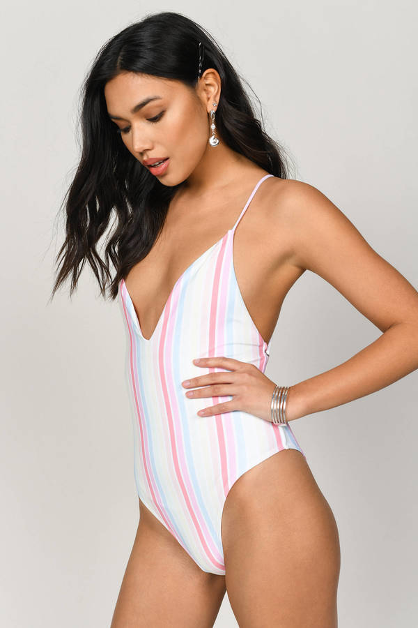 Better Off Lace Up Monokini - Multi
