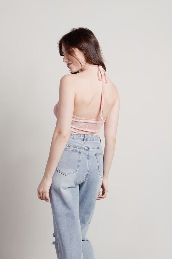 Ambush Crop Top - Pink
