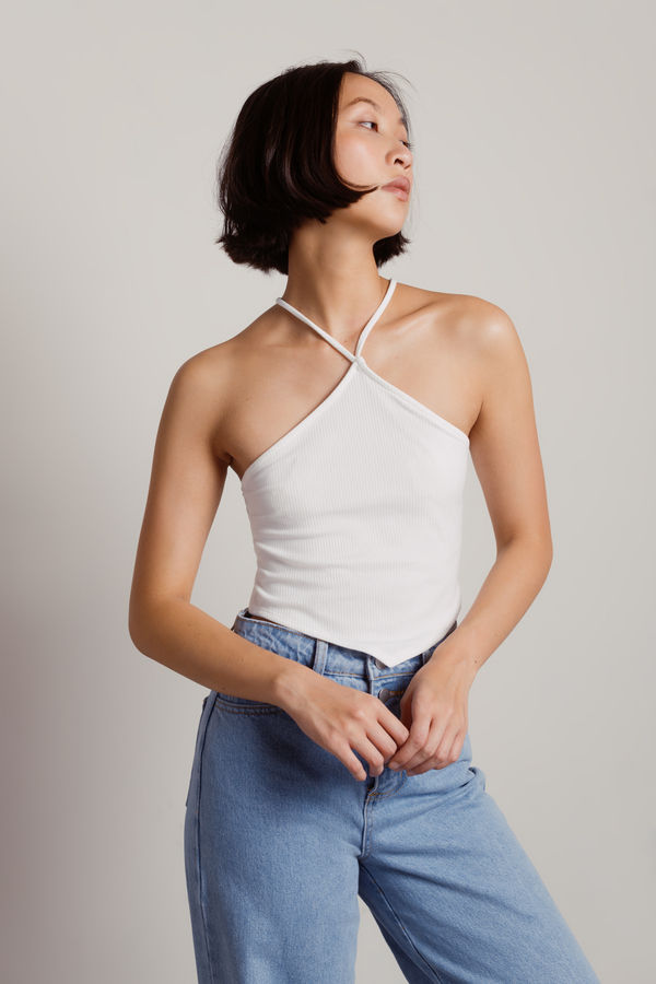 Always and Forever Crop Top - White