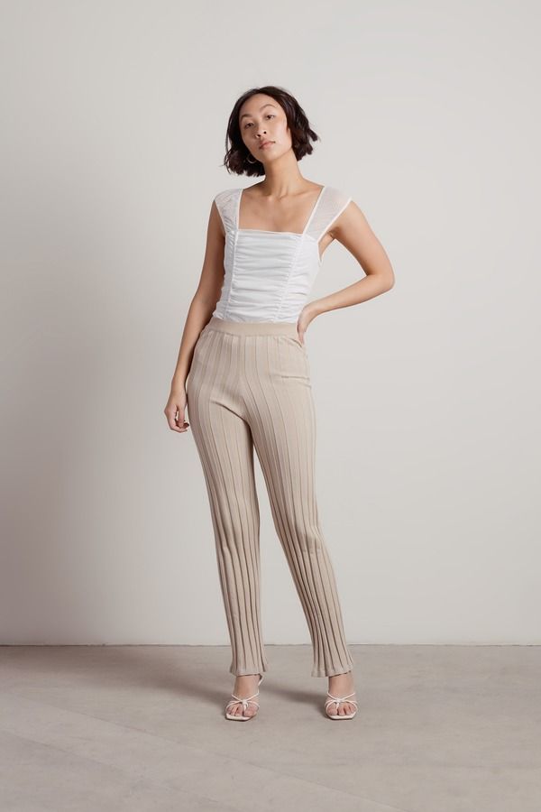Chanelle Ruched Bodysuit - Textured White