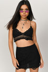 For Granted Crop Top - Black