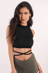 Good All Around Crop Top - Black
