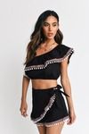 Judy Crop Top - Black