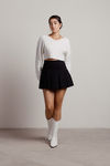 Osaka Tennis Mini Skirt - Black