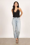 Zita Lace Blouse - Black