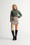 Pursuit Of Coziness Turtleneck Sweater - Green