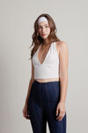 Kyle Crop Top - Ivory
