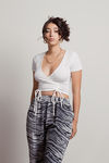 Sweetie Crop Top - White