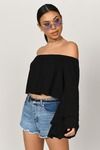 Ami Crop Top - Black