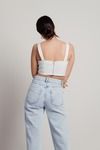 Focus On Me Corset Top - Blue