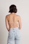 Roar Louder Crop Top - Cream
