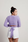 Passionfruit Crop Top - Lavender