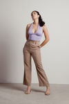 Kyle Crop Top - Lilac