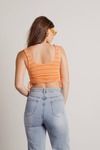 Amisa Crop Top - Orange