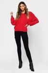 All The Feels Knit Sweater - Red