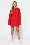 Concrete City Oversized Sweater - Red