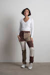 Jessenia Cable Knit Sweater - White