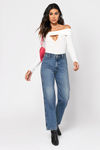 Secret Of Life Off the Shoulder Top - White