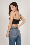 Lexi Crop Top - Black