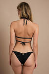 Renegade Studded Bikini Bottom - Black