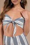 Beach Riot Avery Crop ` Top - Blue