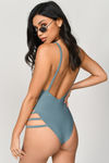 My Beloved Strappy Monokini - Blue