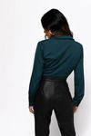 Every Time Crop Top - Emerald