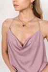 Betsy Rosary Double Charm Necklace - Gold