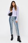 Take It Easy Knit Sweater - Lavender