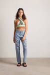 Tropical Weather Crop Top - Multi