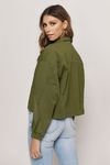 Off Duty Cargo Jacket - Olive