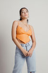Ira Crop Top - Orange