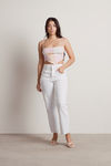 On Your Mind Crop Top - Pink