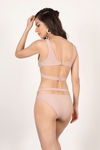 Secret Double Band Bikini Bottom - Rose