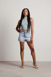 Lunachi Crop Top - Sage