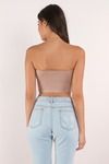 Britt Tube Top - Taupe