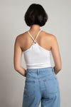 Always and Forever Crop Top - White