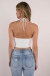 Bare Necessity Crop Top - White