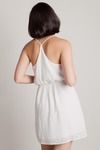 Minnie Racerback A-Line Mini Dress - White