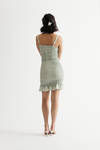 Melina Floral Smocked Mini Dress - Blue