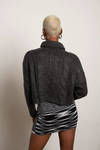 Corinne Turtleneck Sweater - Charcoal
