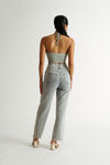 All Tied Up Crop Top - Dusty Sage