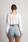 More Of This Crop Top - Ivory