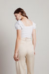 Mystical Love Crop Top - Ivory