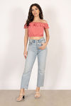 Watermelon Sundae Crop Top - Rose